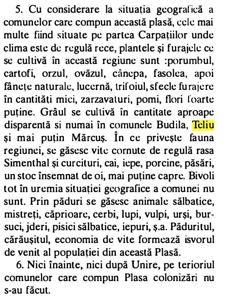 "Bună comunitate Teliu!