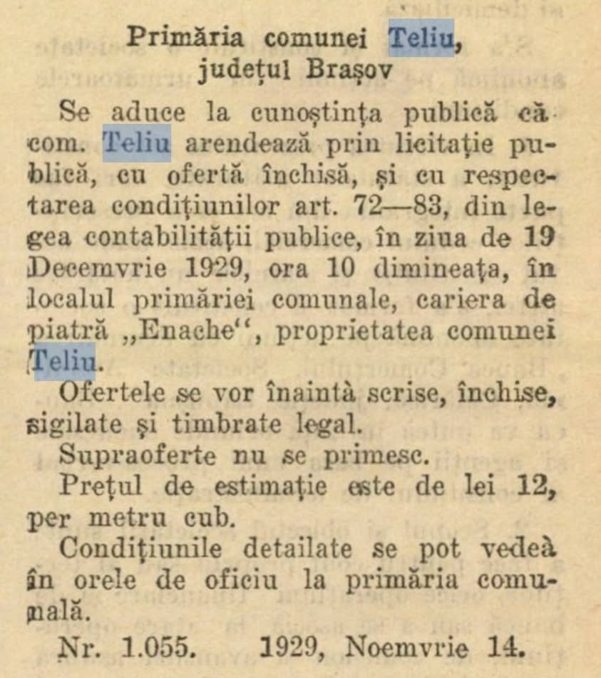 "O descoperire fascinantă din Monitorul Oficial din 1929! — fotografia 2