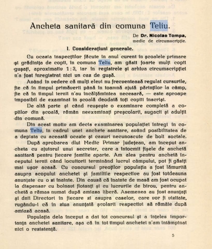 Text legat de Medicină și Sănătate