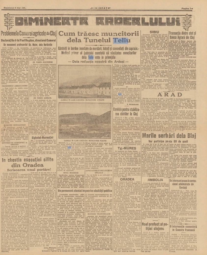 Teliu, 5 februarie 1928 - Printr-un văl de istorie, privim cu ochii minții spre evenimentele de acum mai bine de un…