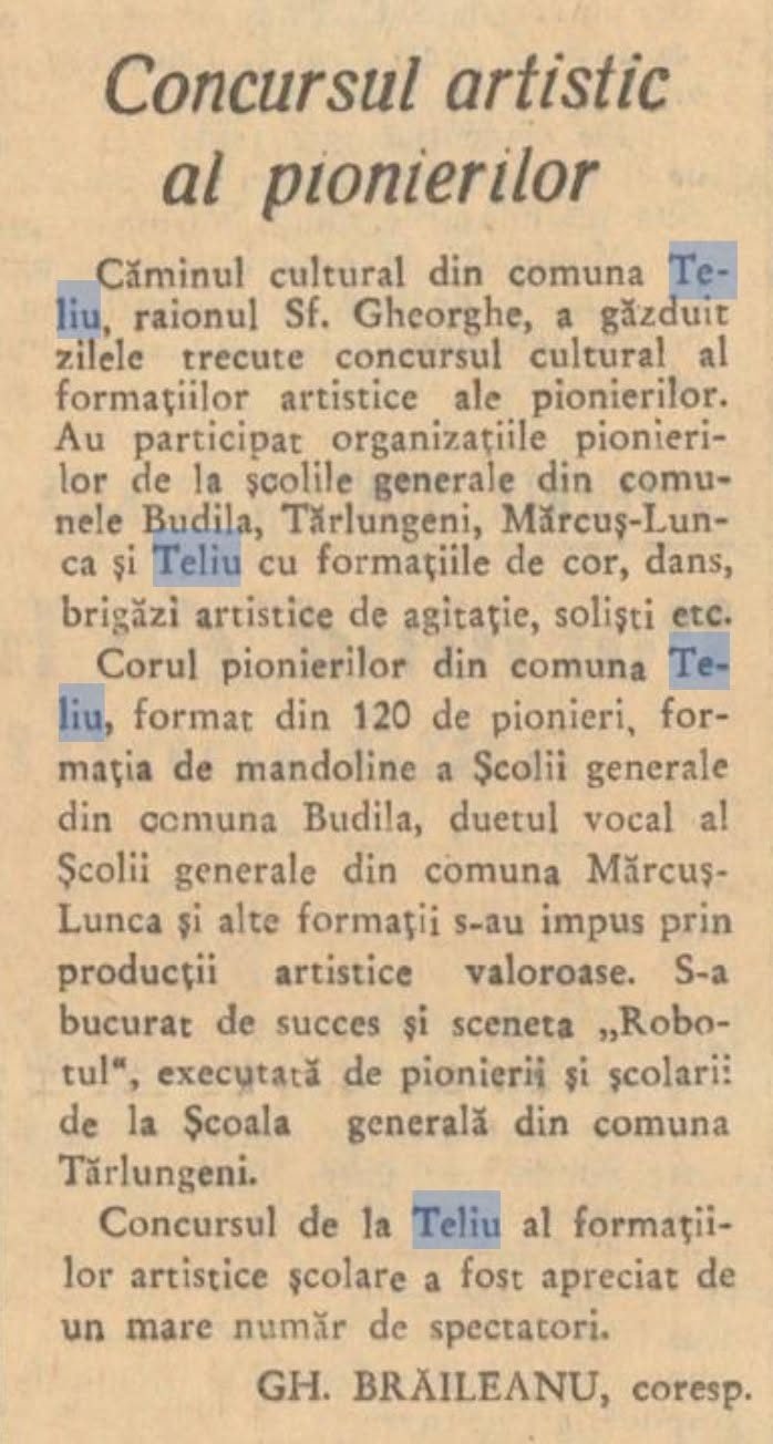 Continuitate în Excelență: Ansamblul Coral Teliu și Tradiția Noastră Culturală!