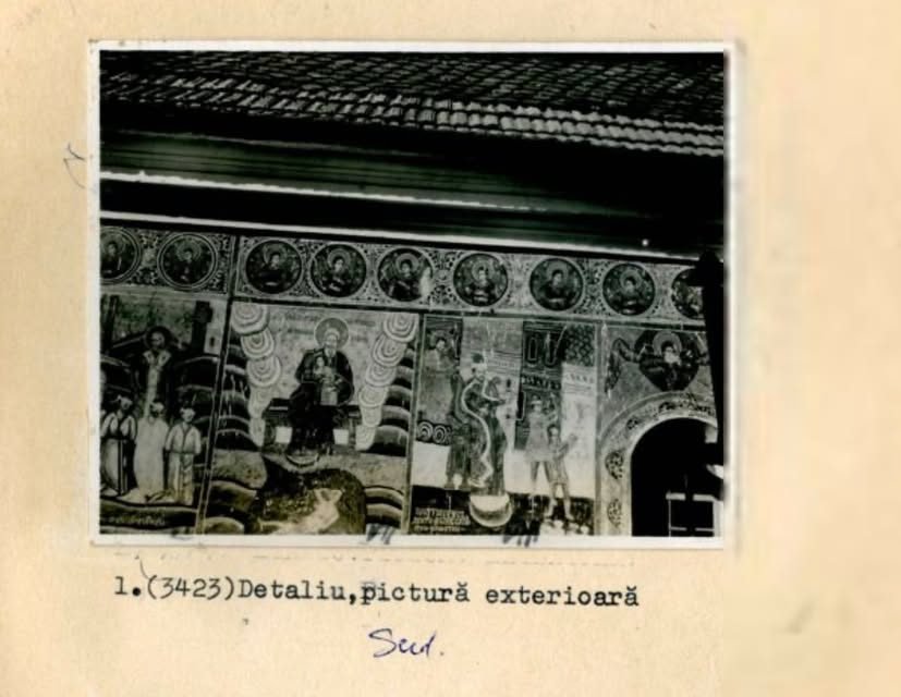 Fotografii documentare din 1939 – Biserica „Sfântul Dumitru” din Teliu — fotografia 2