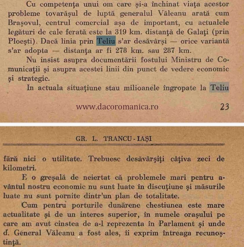 Linia ferată Brașov - Galați prin Teliu: Un proiect rămas nerealizat timp de un secol — fotografia 3
