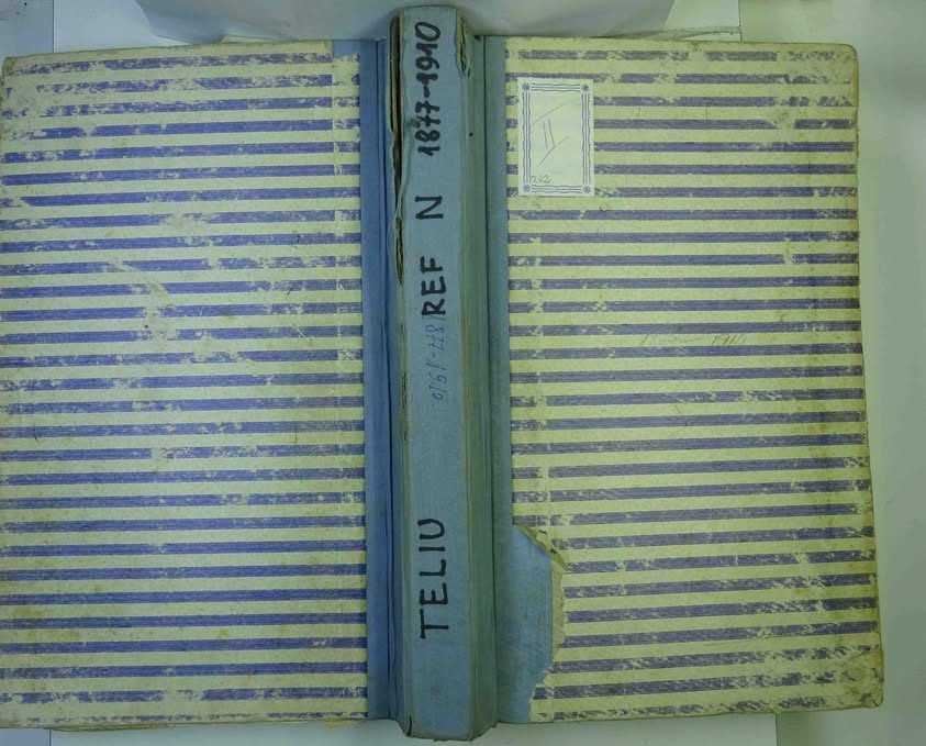 O nouă descoperire istorică: Registrul botezaților, cununaților și morților din comunitatea reformată-calvină din Teliu (1877-1901)!
