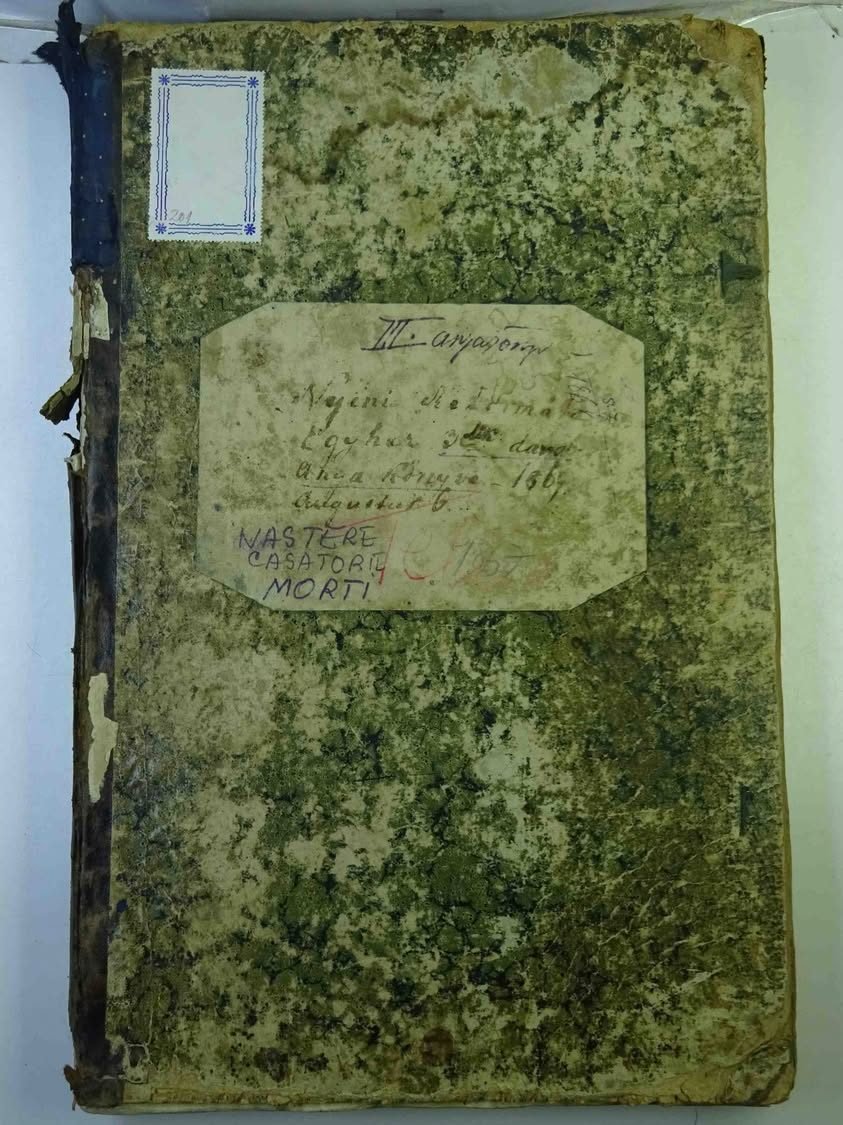 O nouă mărturie istorică: Registrul botezaților, căsătoriilor și deceselor reformate din Teliu (1867-1878)!