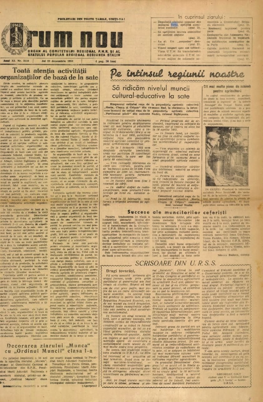 Amintiri din Teliul anului 1954