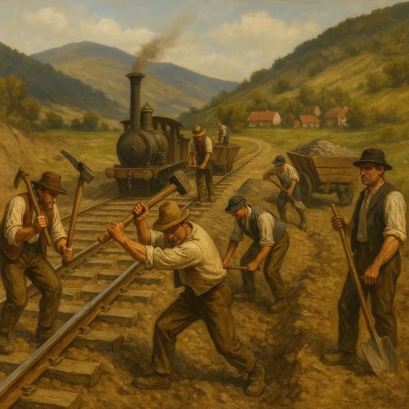 Teliu și calea ferată – anul 1862
