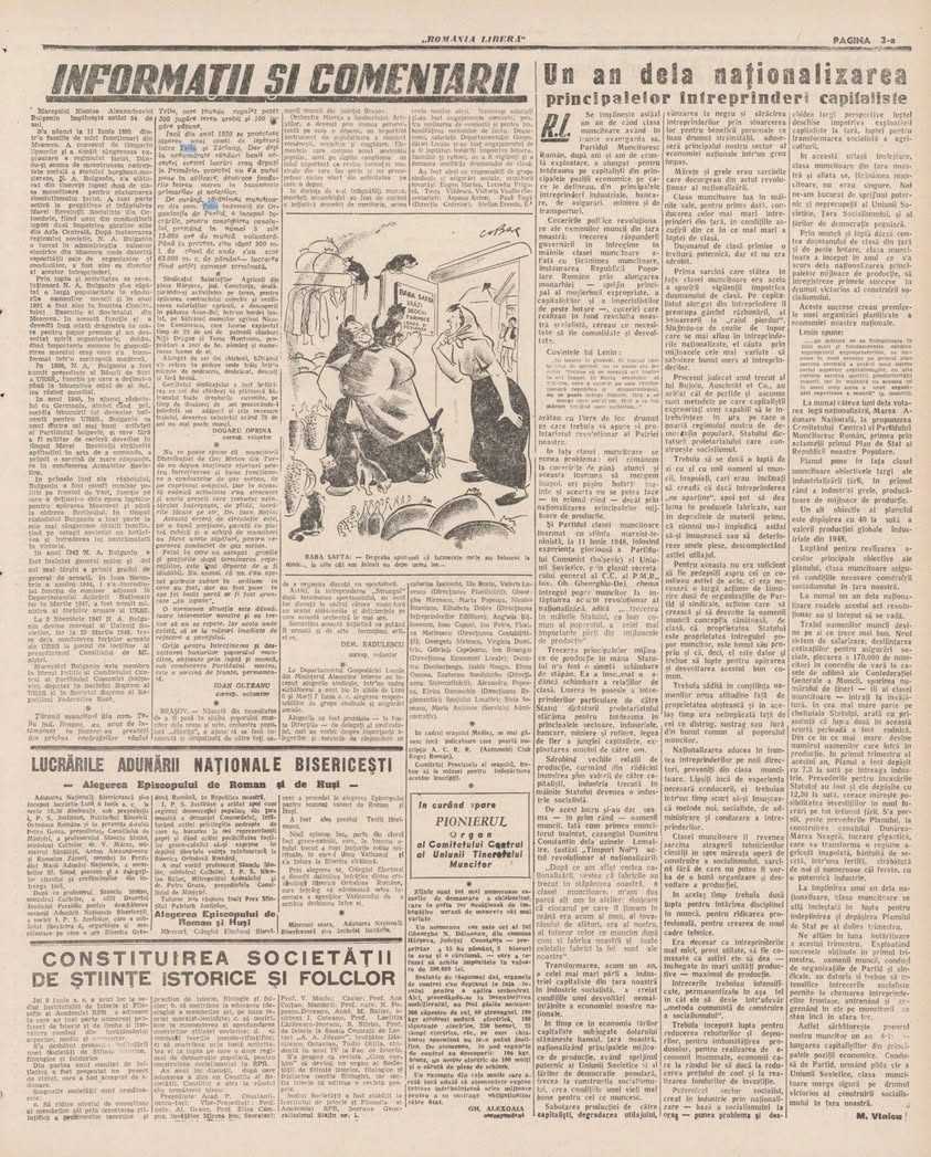 O poveste adevărată din Teliu, anul 1949