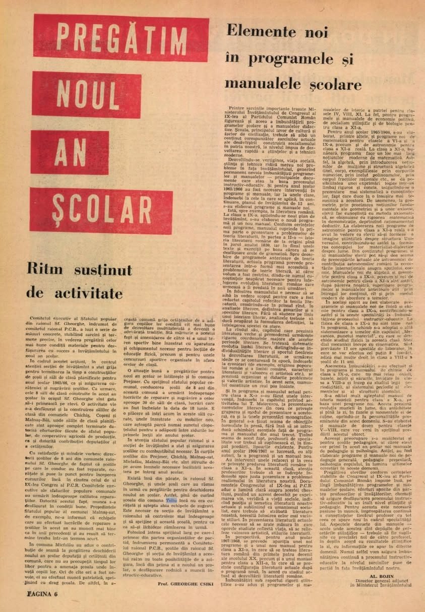 Teliu, vara anului 1965