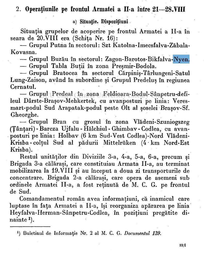 Teliu (Nyen) în Primul Război Mondial – august 1916 — fotografia 6