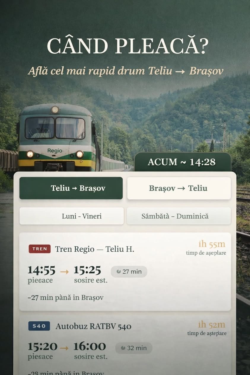 NOU – Transport Teliu Brașov