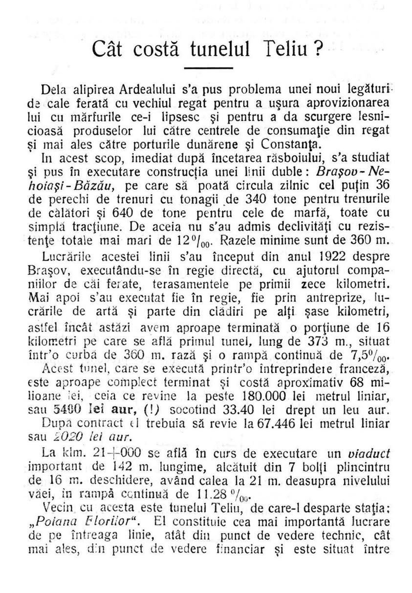 Poveștile Teliului: Cel mai scump tunel din lume? Ancheta unui inginer