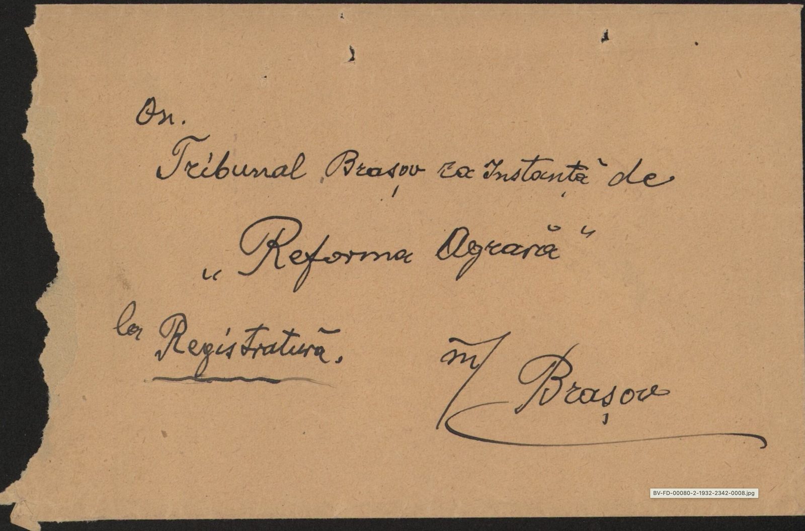 Fila 7 din dosarul C.II 2342/1932