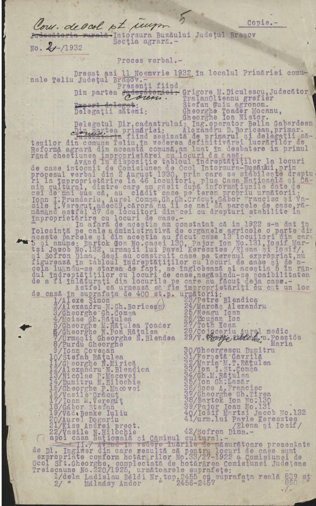 Fila 8 din dosarul C.II 2342/1932