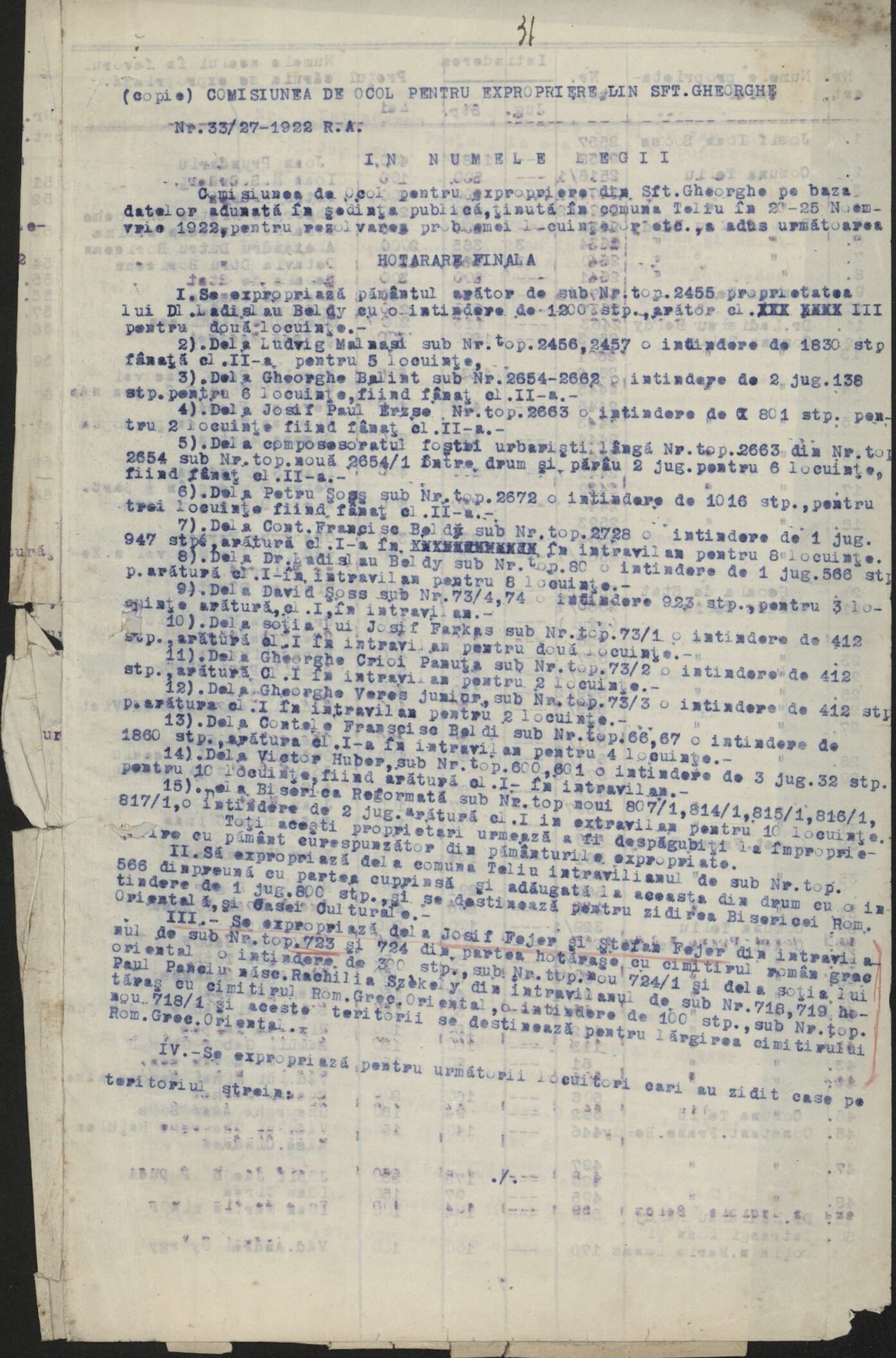 Fila 42 din dosarul C.II 2342/1932